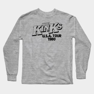 Vintage Tour Kink's 1980 Long Sleeve T-Shirt